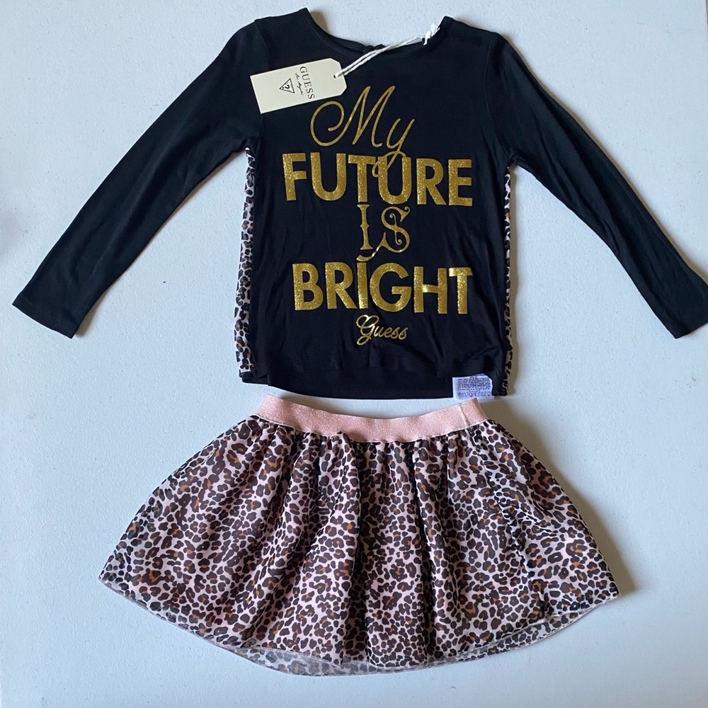 Two piece Skirt and Shirt Set